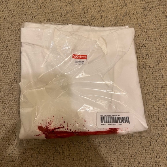 Supreme box logo short sleeve tee Ralph Steadman - Picture 3 of 3